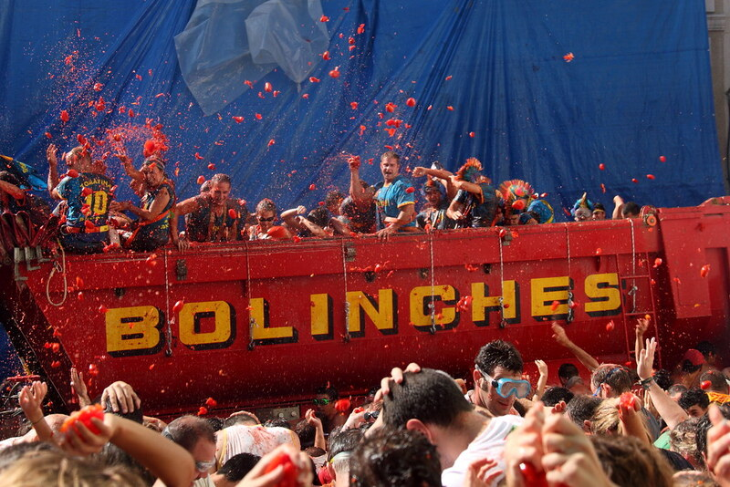 lễ hội La Tomatina 